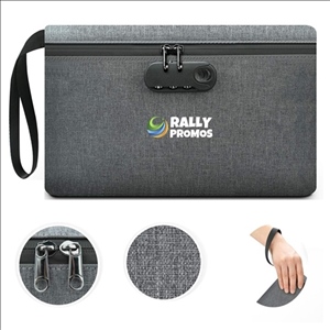 Waterproof Deposit Money Bag Zipper Valuables Pouch